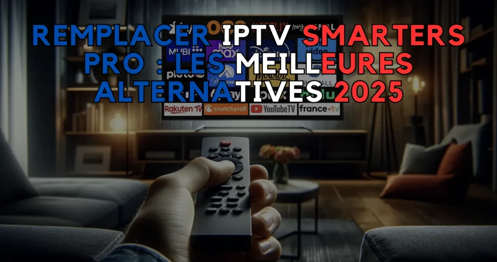 Remplacer IPTV Smarters Pro