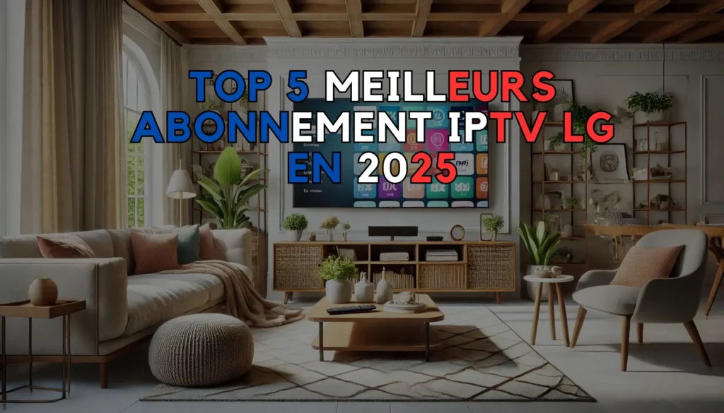 Top 5 Meilleurs Abonnement IPTV LG