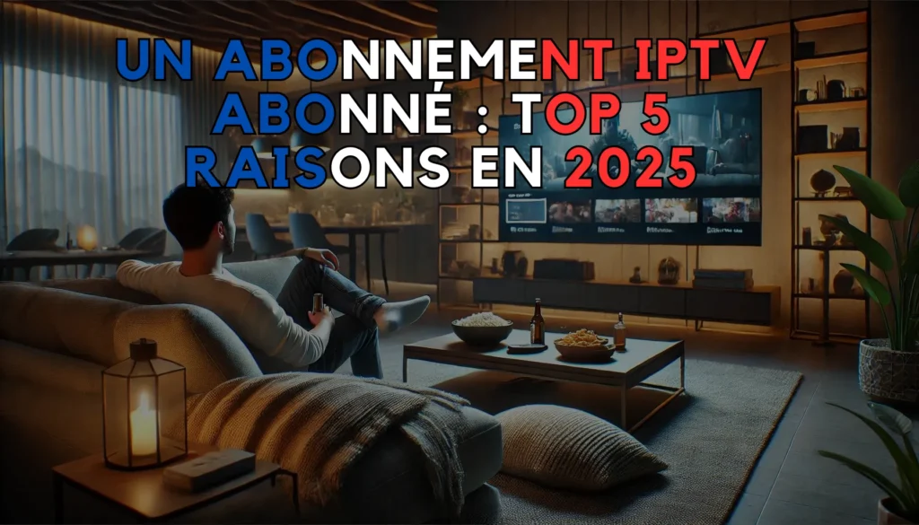 un Abonnement IPTV Abonné