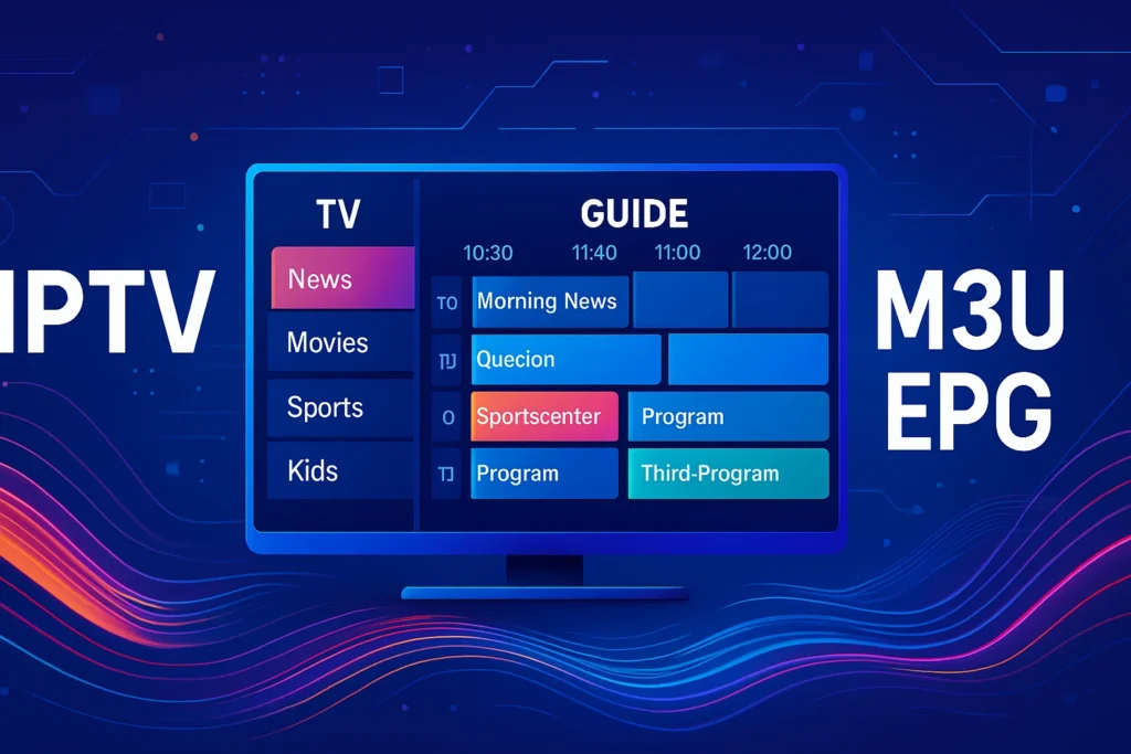 IPTV M3U EPG Explained: How It Enhances Streaming and Channel Access