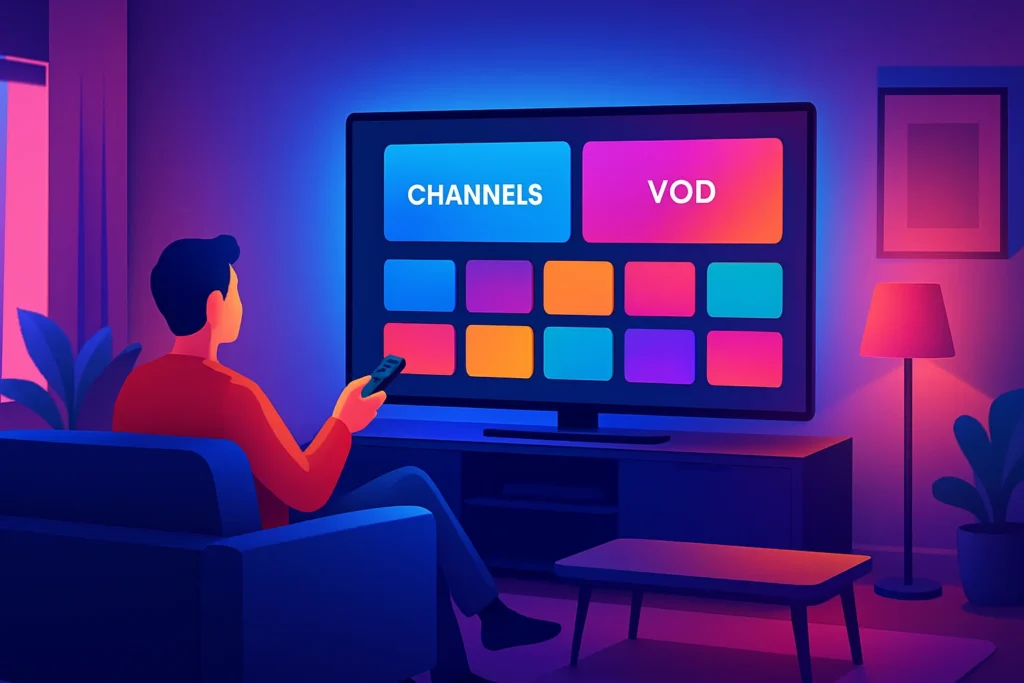 IPTV M3U Europe : Accès 33,000 chaînes et 250,000 VOD avec My IPTV Smarters